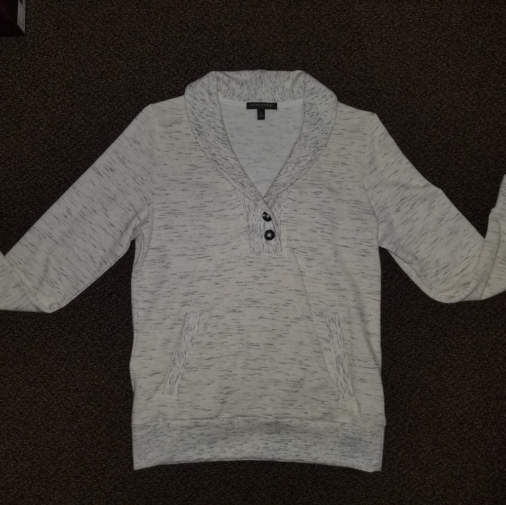 Banana Republic Marled Shawl Collar Sweater